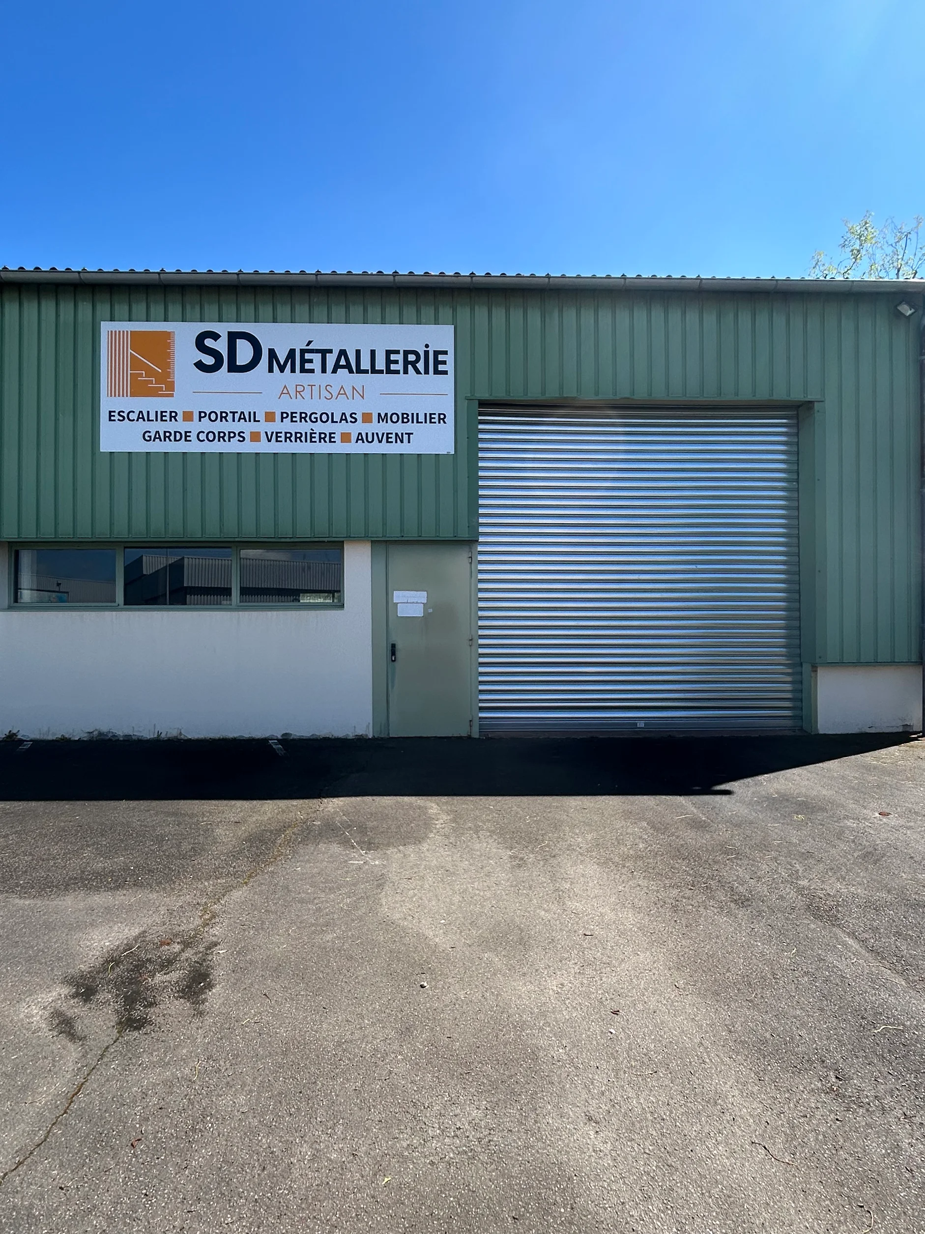 Atelier SD Métallerie à Péronnas, au centre de nos zones d’intervention