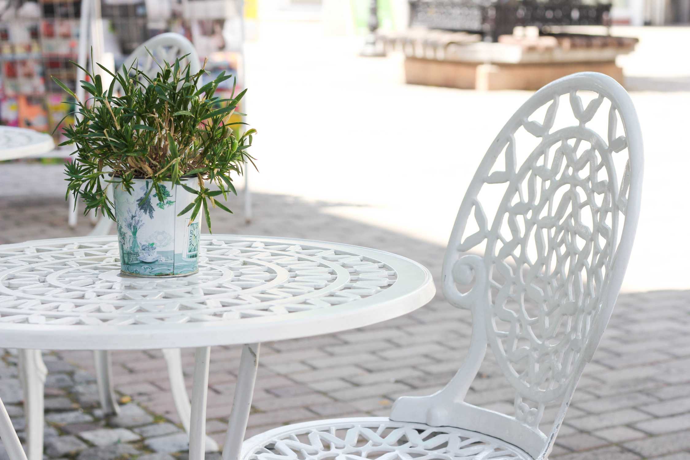 Mobilier métal à Péronnas